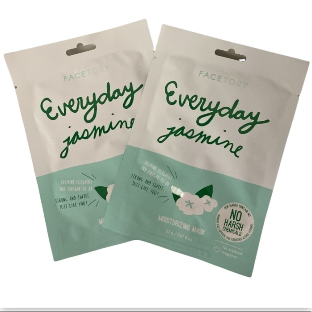 Everyday Jasmine Moisturizing Sheet Mask Bundle x2 Packs